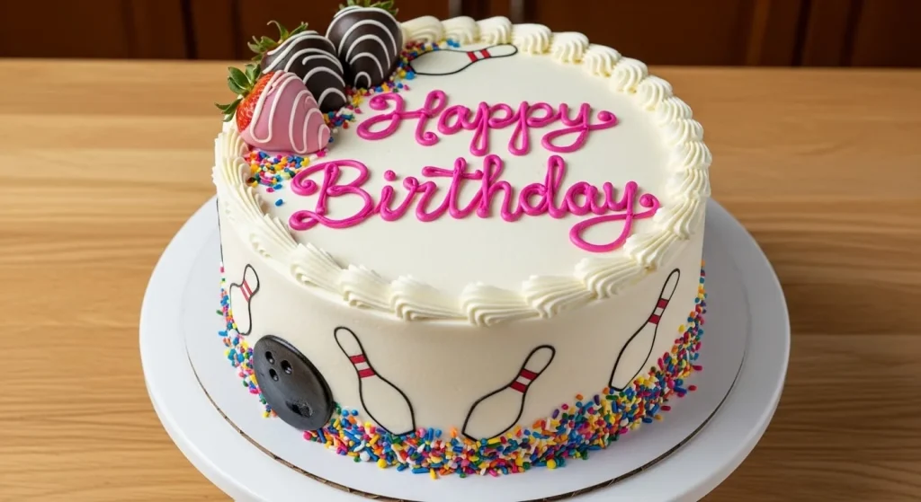 Personalized Cake with Name or Logo 1