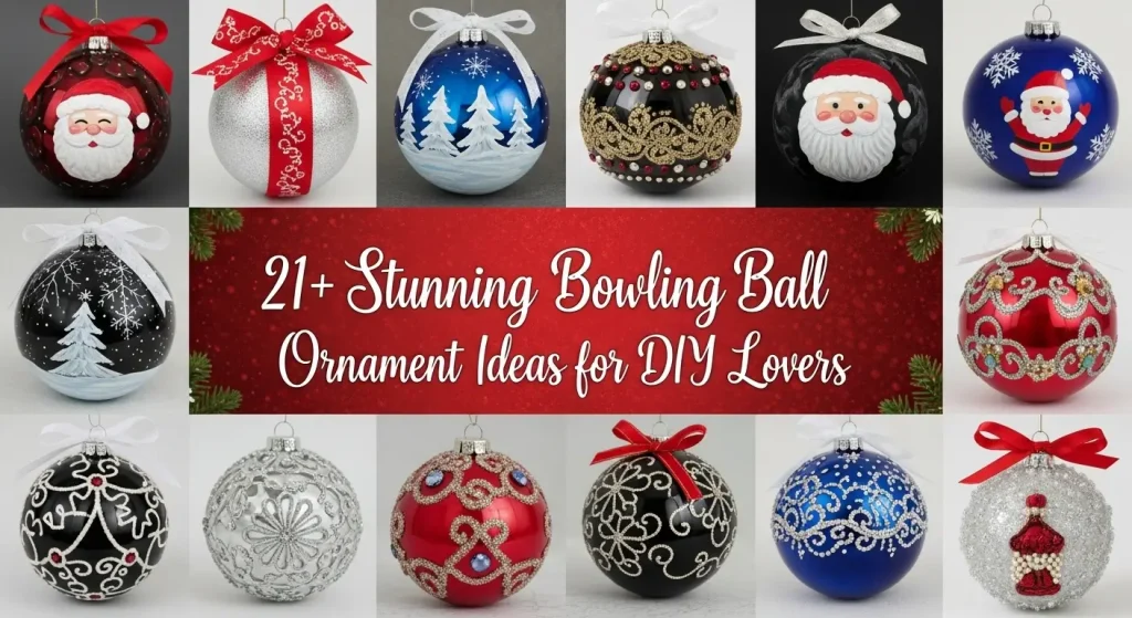 21+ Stunning Bowling Ball Ornament Ideas for DIY Lovers