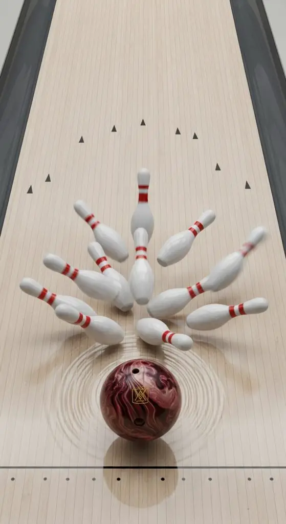 3. Top-Down Angle of the Ball Hitting the Pocket