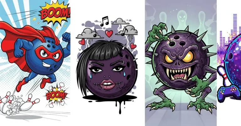 bowling ball cartoon