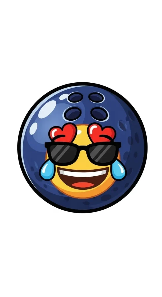 emoji meme bowling ball cartoon