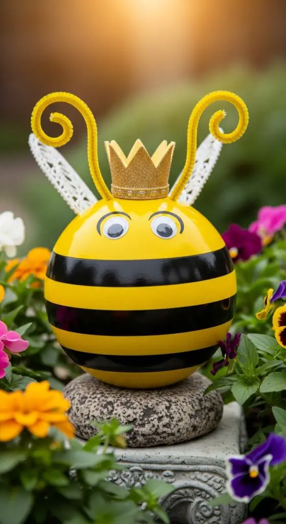 2. Queen Bee with a Crown