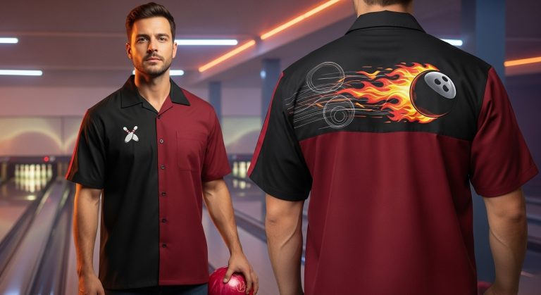 bowling ball shirt design