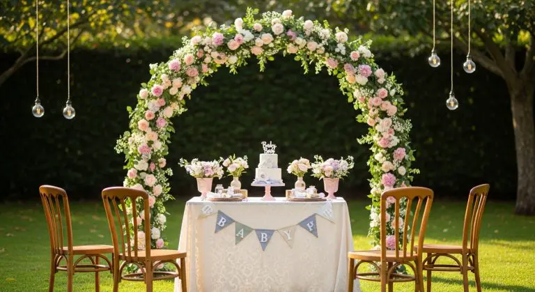 garden baby shower theme