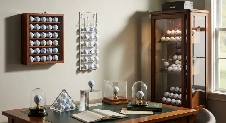 Golf Ball Display Case