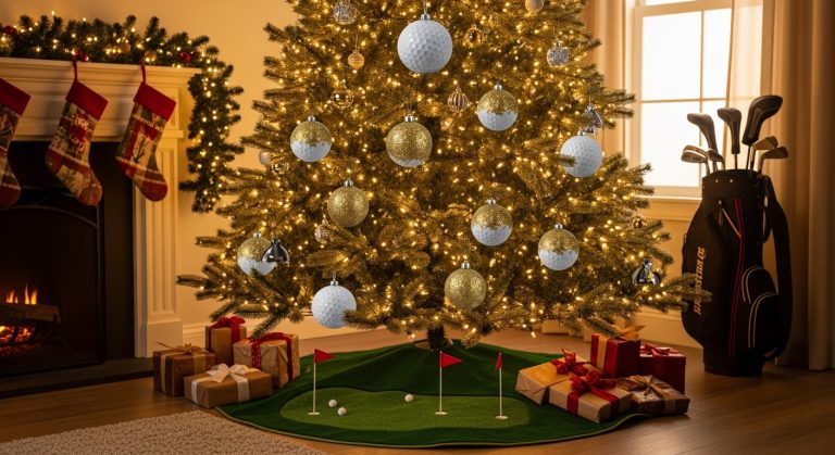 golf ball christmas tree