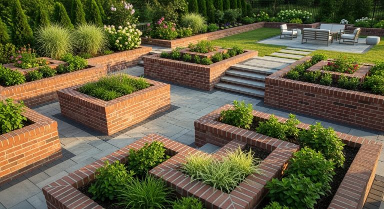 Raised Garden Beds Brick