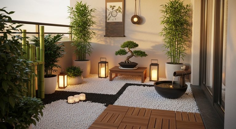 Zen Garden Ideas Balcony