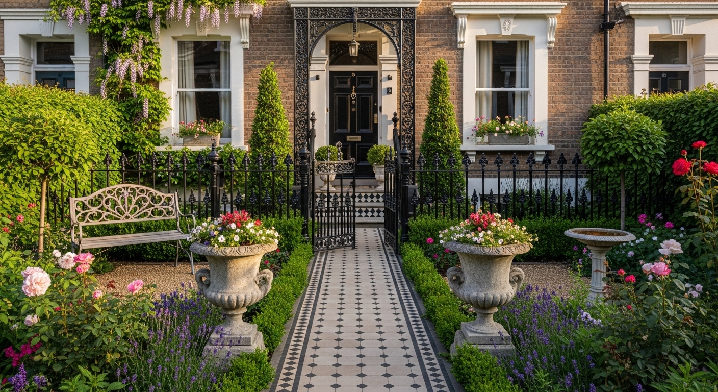Victorian Front Garden Ideas: 15 Elegant Designs To Bring Back Timeless ...