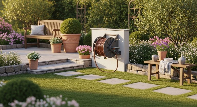 Garden Hose Storage Ideas