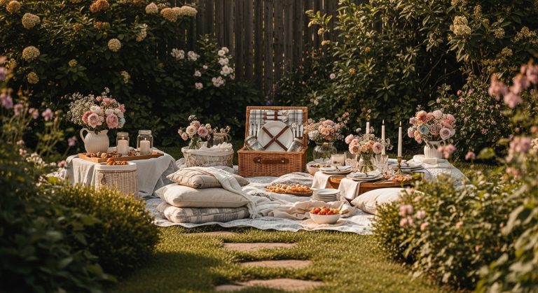 Garden Picnic Aesthetic