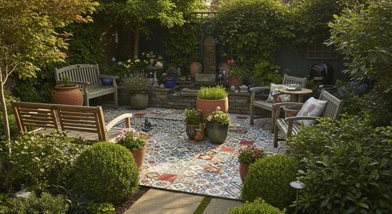Garden Tiles Outdoor Ideas