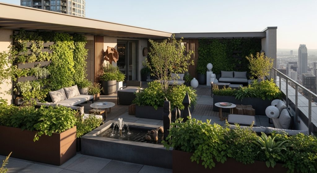 Penthouse Garden Ideas