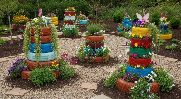 Tire Garden Ideas
