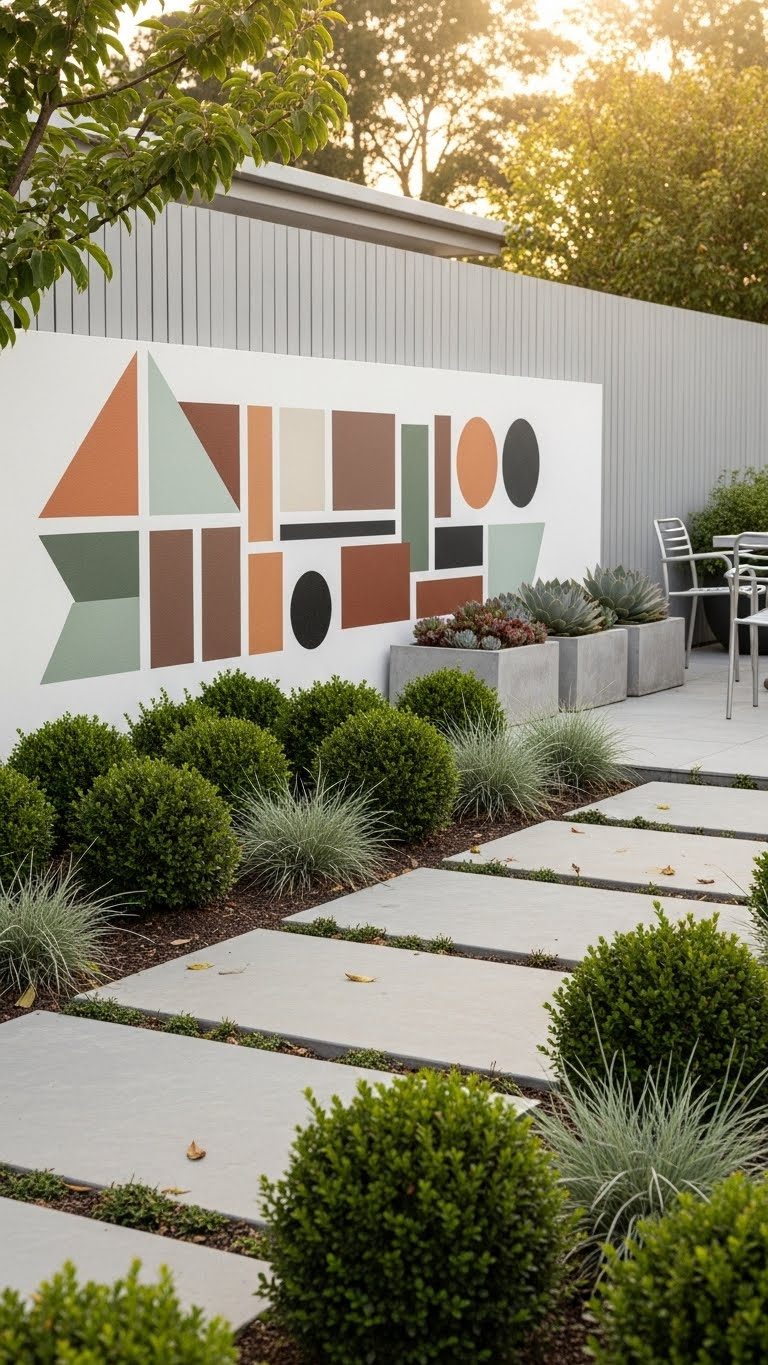 15 Garden Mural Outdoor Wall Art Ideas For Stunning Backyards