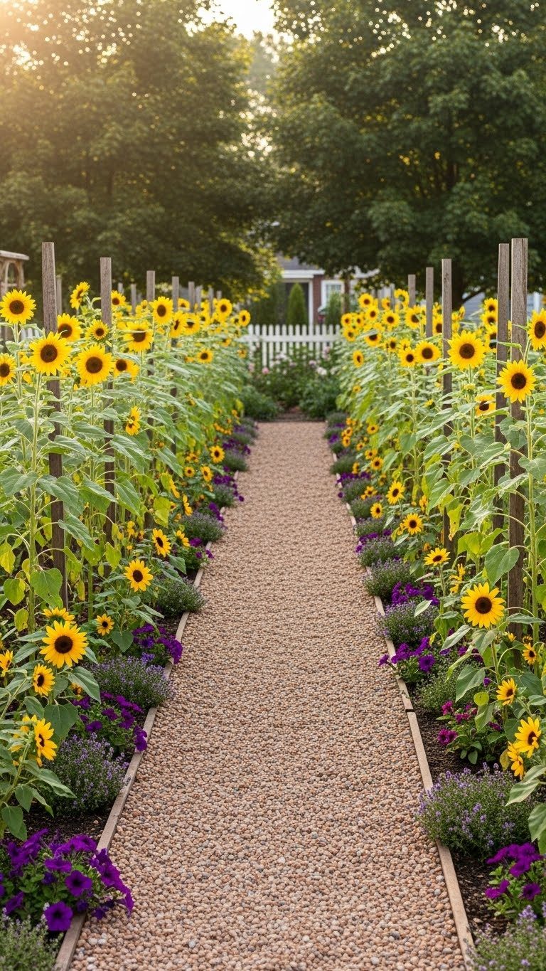 15 Sunflower Garden Ideas For Bright, Cheerful Outdoor Spaces