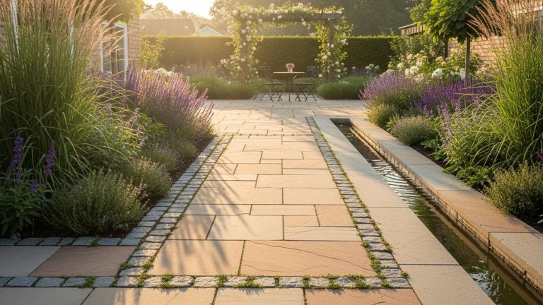 paved garden ideas