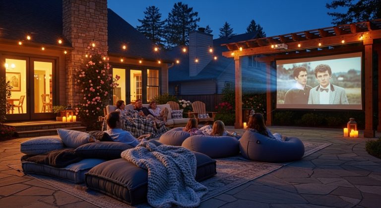 backyard movie nights