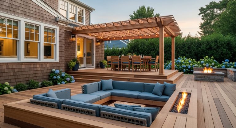 backyard deck