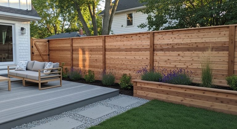 backyard fence