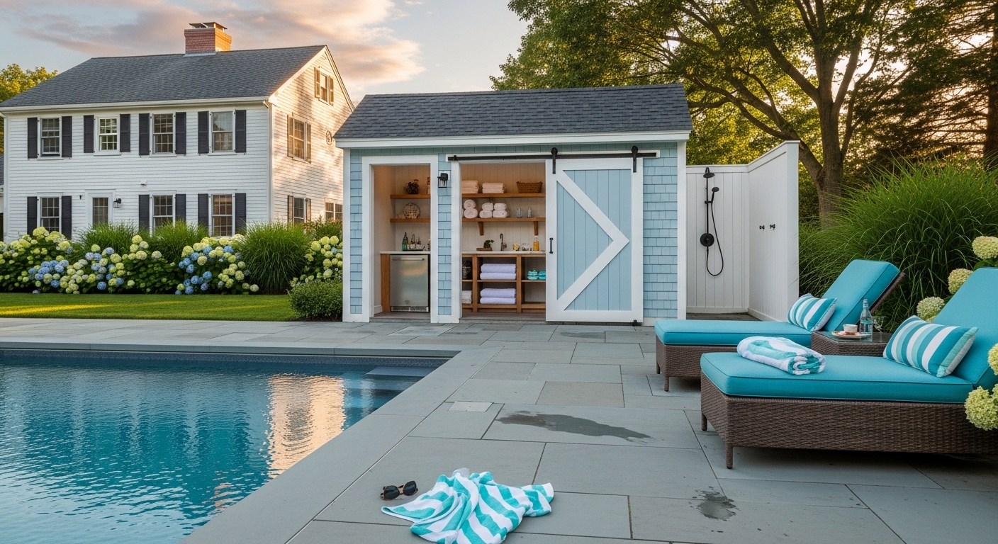 Backyard Pool House Ideas That Feel Practical And Cozy