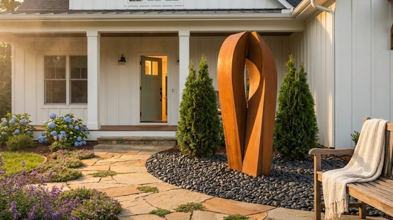 front yard art