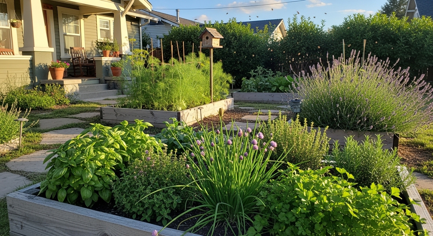 15 Front Yard Herb Garden Ideas For Fresh Homegrown Flavor