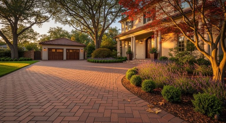 front yard driveway ideas