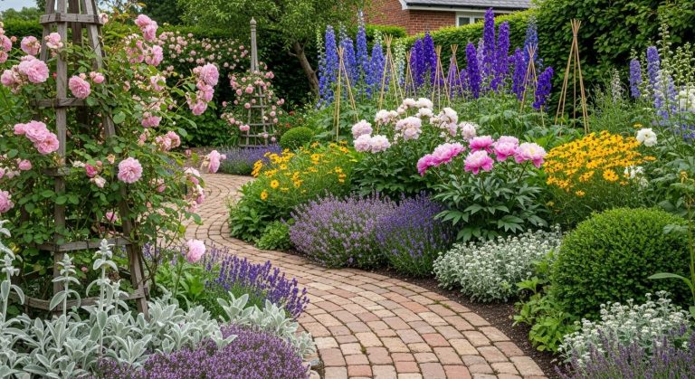 front yard english garden