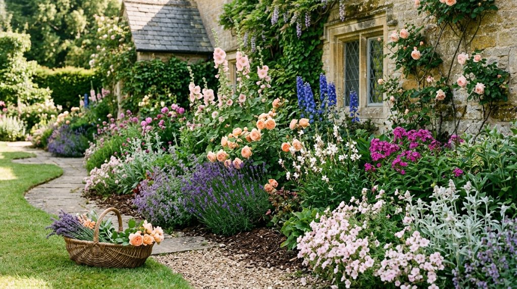 cottage garden bed