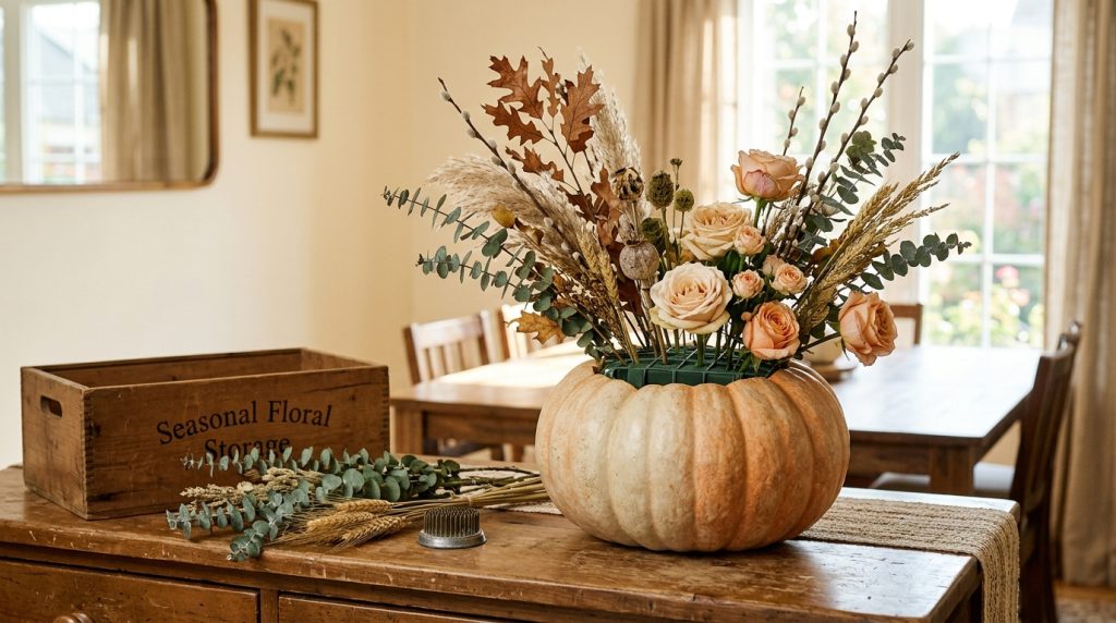 Pumpkin Flower Arrangements
