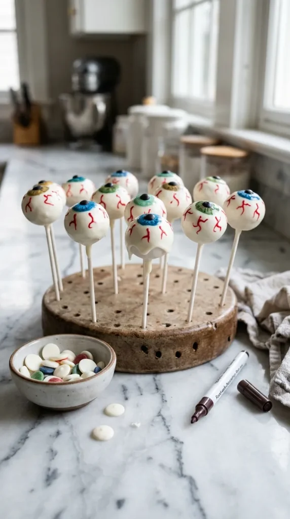 15. Eyeball Cake Pops