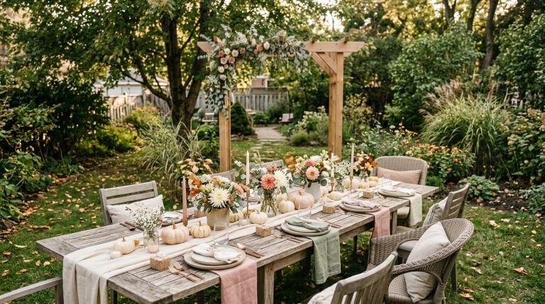 Fall Garden Baby Shower Ideas