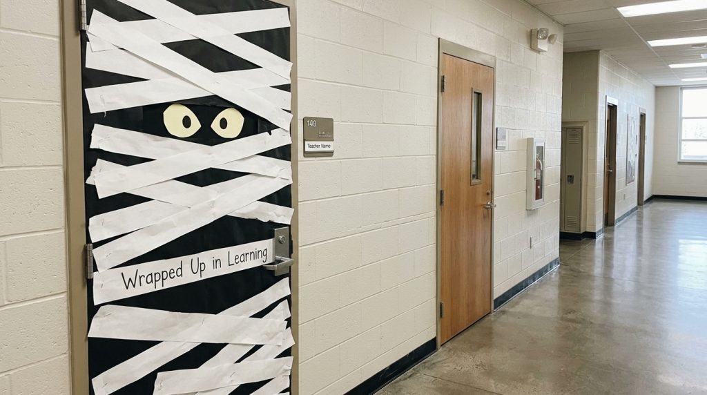 halloween door decorations classroom